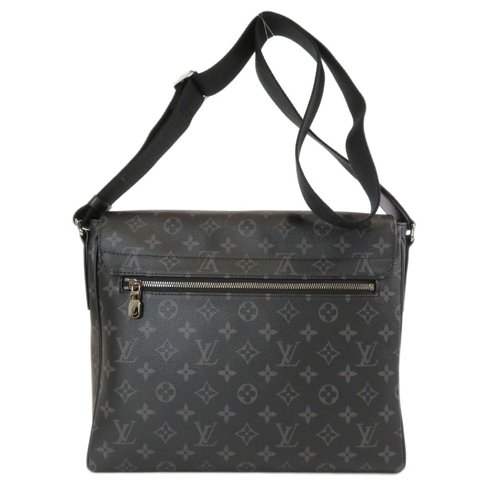 Louis Vuitton District Monogram Shoulder Bag Canvas Leather Eclipse Black - Picture 2 of 9